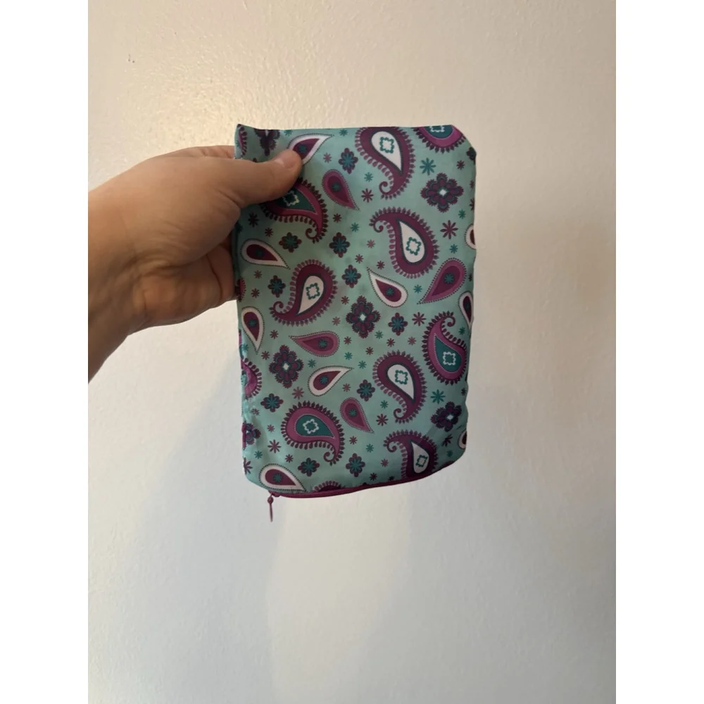 Campanelli “Fresh Face” Soft Makeup Remover Cloths & Travel Case Paisley New